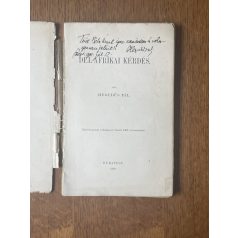 Hegedűs Pál: A dél-afrikai kérdés (Dedikált)