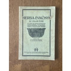 Darvas Ferenc, Dr. (szerk.): Herba-évkönyv 1924