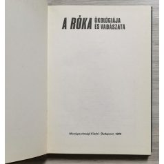Heltay István: A róka ökológiája és vadászata