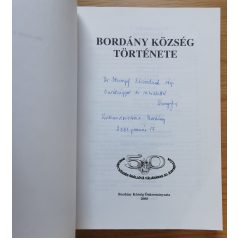   Kanyó Ferenc (szerk.): Bordány község története (Dedikált!)