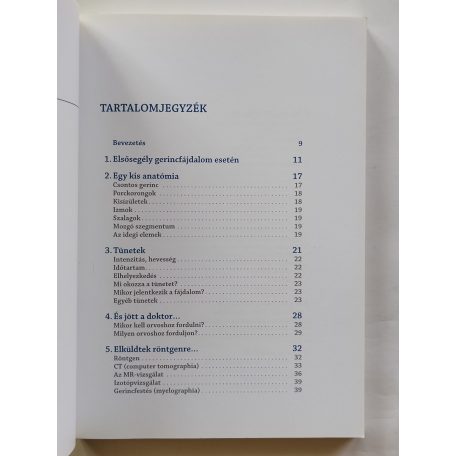 Erbszt András, Dr.: Gerinc fájdalom nélkül