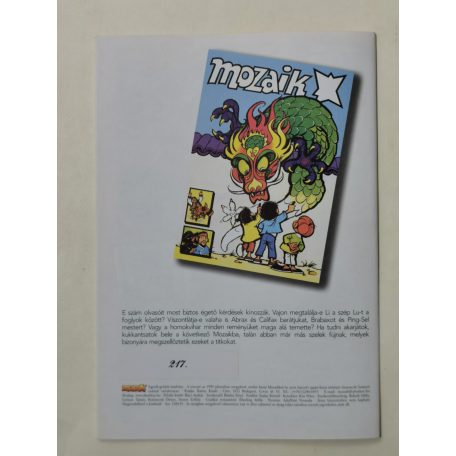 Mozaik 1991/7 - Elfújta a szél (számozott)