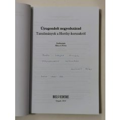   Miklós Péter (szerk.): Újragondolt negyedszázad (Dedikált)