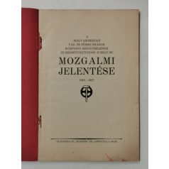   A magyarországi vas- és fémmunkások központi szövetségének huszonötesztendős jubileumi mozgalmi jelentése 1903-1927