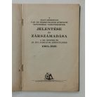 A magyarországi vas- és fémmunkások központi szövetsége vezetőségének jelentése és zárszámadása a XII. rendes és 25. évi jubileumi közgyülésre 1903-1928