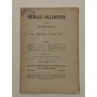 Cholnoky Jenő, Dr.: Földrajzi közlemények XXXIX. évf. I-X. füzet