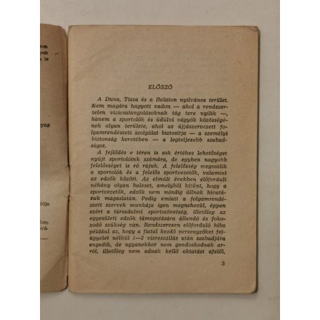 Lopusny Endre (szerk.): A vízijártassági vizsga módosított anyaga