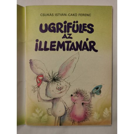 Csukás István- Cakó Ferenc: Ugrifüles az illemtanár