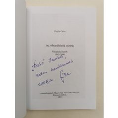 Hajdu Géza: Az olvasókörök városa (Dedikált)