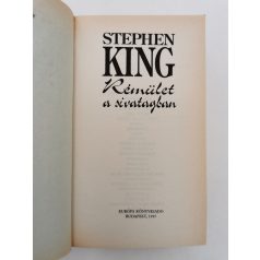 Stephen King: Rémület a sivatagban (Első kiadás)