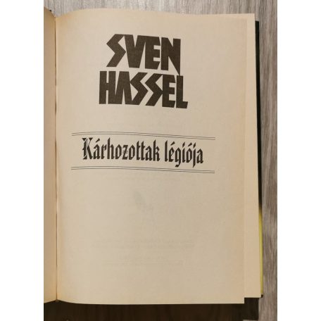 Sven Hassel: Kárhozottak légiója 