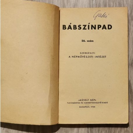 Bábszínpad 26. szám