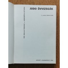Galla Ferenc, Horváth István: Judo övvizsgák
