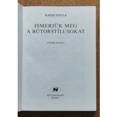 Kaesz Gyula: Ismerjük meg a bútorstílusokat