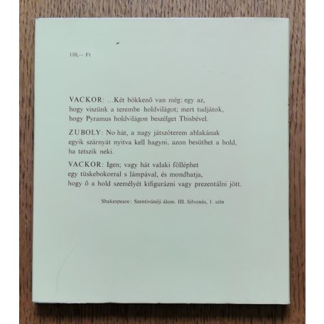 Nikolényi István: Szegedi Nemzeti Színház 1883-1986