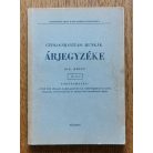  Autófenntartó Ipari Tröszt: Gépkocsijavítási munkák árjegyzéke XIX. kötet