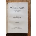 Tiboldi József: Petőfi és Julia I-IV. (Dedikált!)