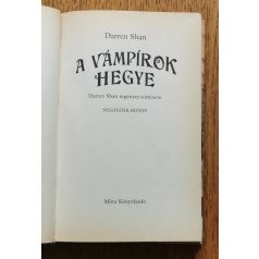 Darren Shan: A vámpírok hegye