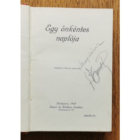 Farkas Pál: Egy önkéntes naplója 