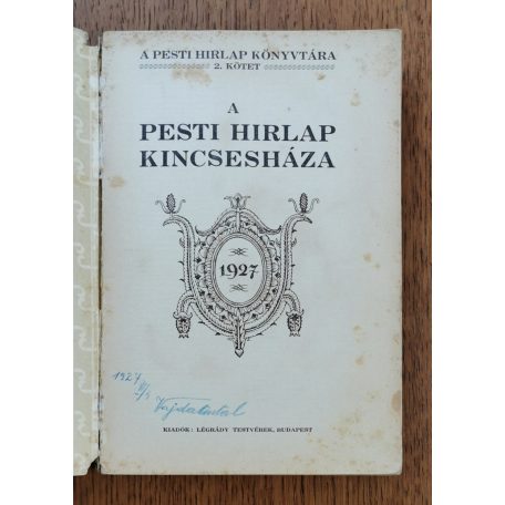 A Pesti Hirlap 1927. évi nagy naptára