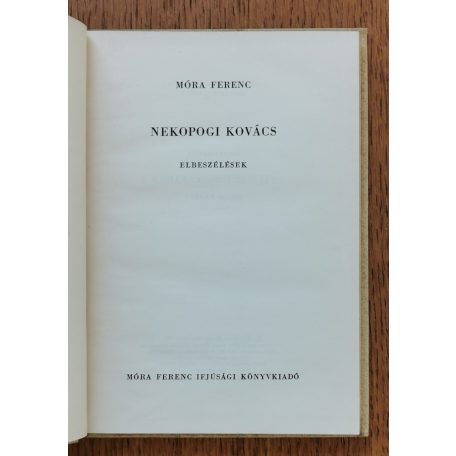 Móra Ferenc: Nekopogi kovács