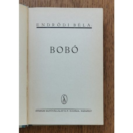  Endrődi Béla: Bobó