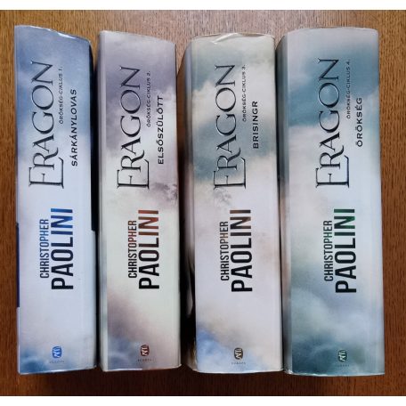 Christopher Paolini: Eragon/ Az örökség 1-4.  (Eragon, Elsőszülött, Brisingr, Örökség)