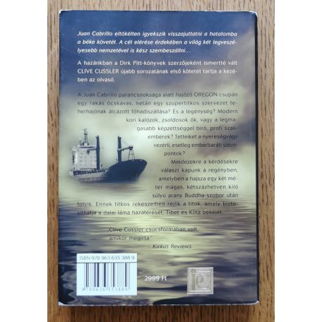 Clive Cussler, Craig Dirgo, Jack Du Brul: Oregon-akták sorozat 1-5. (Az Arany Buddha, A szent kő, Éjjeli őrség, Csontvázpart, Járványhajó)