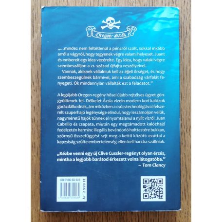 Clive Cussler, Craig Dirgo, Jack Du Brul: Oregon-akták sorozat 1-5. (Az Arany Buddha, A szent kő, Éjjeli őrség, Csontvázpart, Járványhajó)