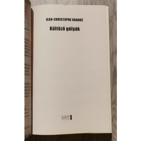 Jean-Christophe Grangé: Költöző gólyák