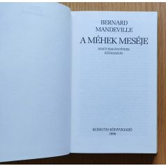 Bernard Mandeville: A méhek meséje