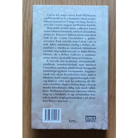 Hoffman Zsuzsanna (szerk.): Caesar utolsó hadjáratai