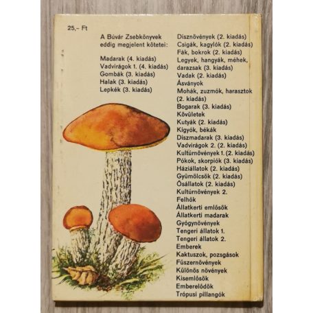 Kalmár Zoltán, Dr.: Gombák (búvár zsebkönyvek)