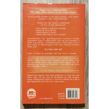 Nógrádi Bence: Mikor leszel milliomos? Az üzletépítés kézikönyve I. - Dedikált