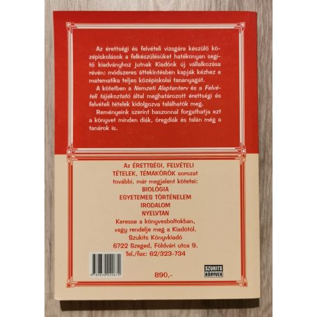 Börcsök László: Érettségi, felvételi feladatok - Matematika