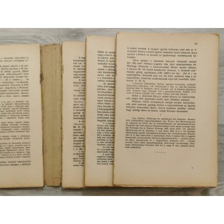 Huber Lipót: Biblikus olvasmányok - Újszövetségi irodalomtörténet, kortörténet, Palesztína földrajza