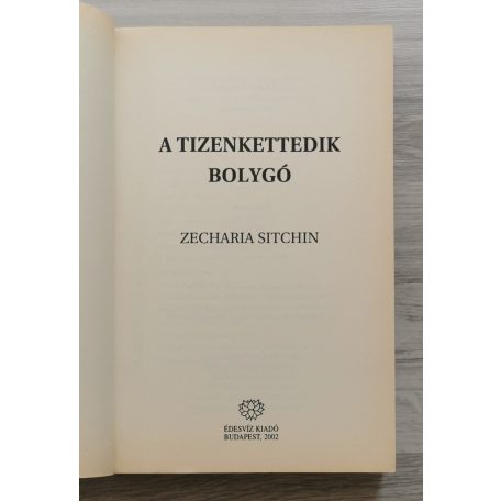 Zecharia Sitchin: A 12. bolygó