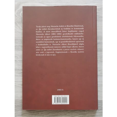 Friedrich Nietzsche: "Az új felvilágosodás"