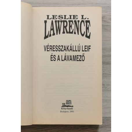 Leslie L. Lawrence: Véresszakállú Leif és a lávamező 