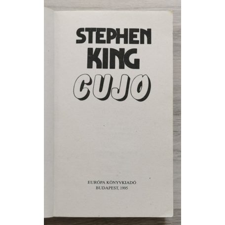 Stephen King: Cujo
