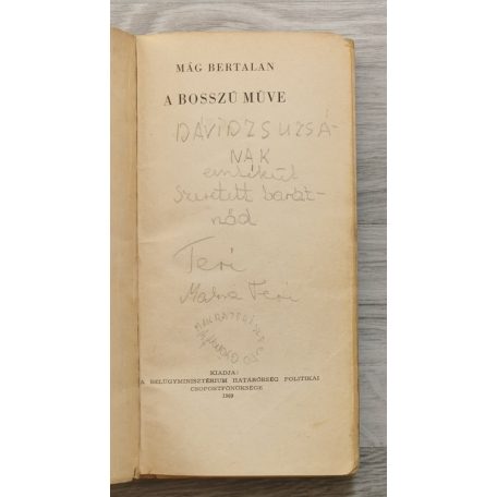 Mág Bertalan: A bosszú műve