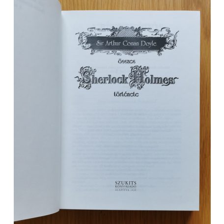 Sir Arthur Conan Doyle összes Sherlock Holmes története I-II.