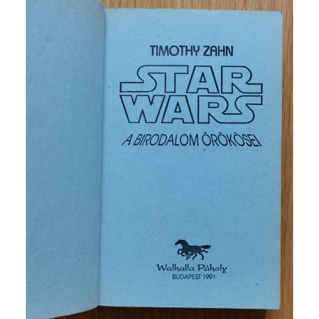 Timothy Zahn: Star Wars: Thrawn-trilógia I-III. - A birodalom örökösei, Sötét erők ébredése, Az utolsó parancs