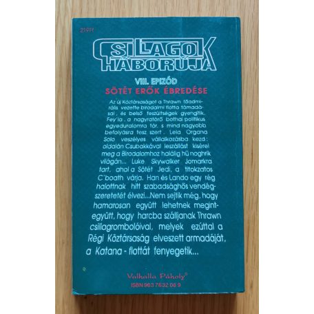 Timothy Zahn: Star Wars: Thrawn-trilógia I-III. - A birodalom örökösei, Sötét erők ébredése, Az utolsó parancs