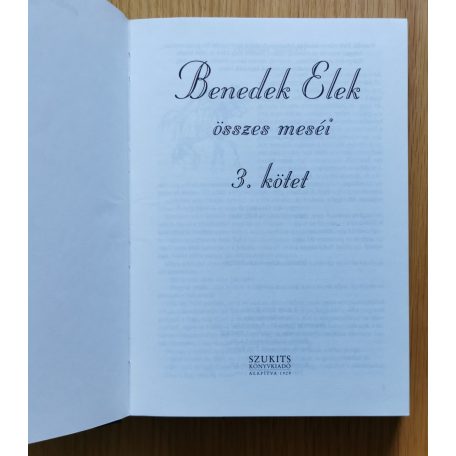 Benedek Elek összes meséi 3.