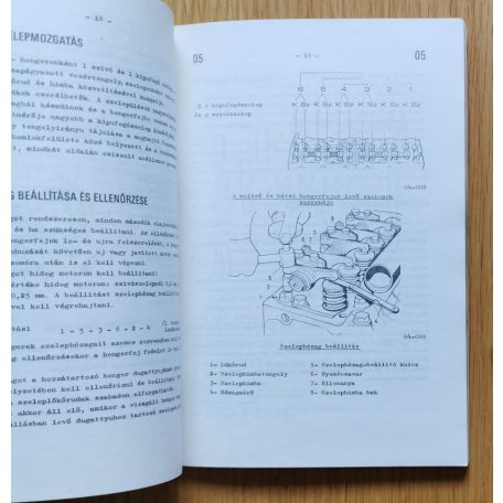 Kezelési- és karbantartási utasítás Rába-MAN D 2156 HM6 Diesel-motor