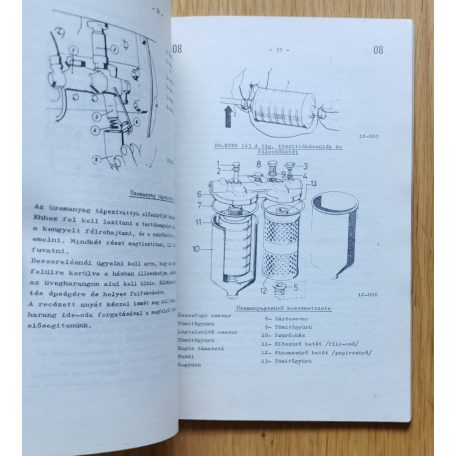 Kezelési- és karbantartási utasítás Rába-MAN D 2156 HM6 Diesel-motor
