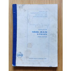   Kezelési- és karbantartási utasítás Rába-MAN D 2156 MT6 Diesel-motor