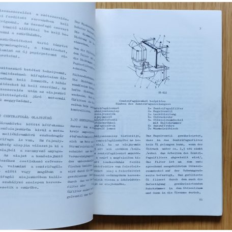 Kezelési- és karbantartási utasítás Rába-MAN D 2156 MT6 Diesel-motor