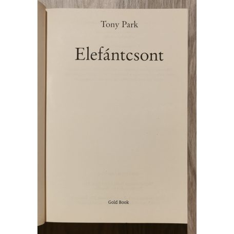 Tony Park: Elefántcsont